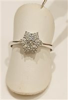 Anello Vidali Gioielli Donna in Oro bianco Zircone ANOR-16-34 - ANOR-16-34